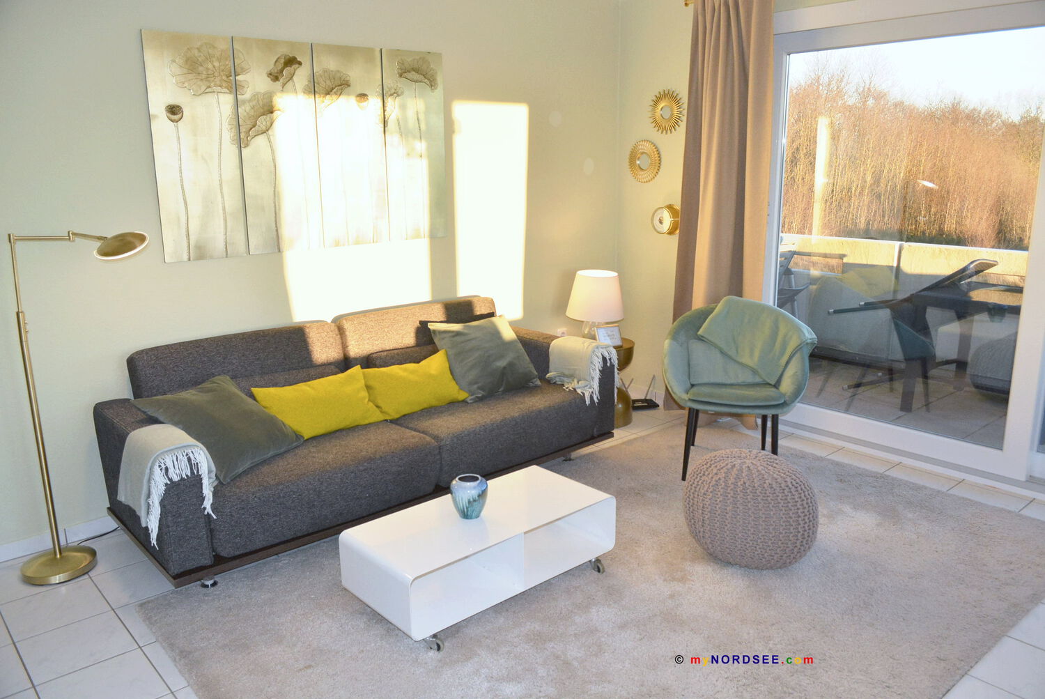 Haus am Golfplatz Nr.06 Ferienwohnung Strandblick